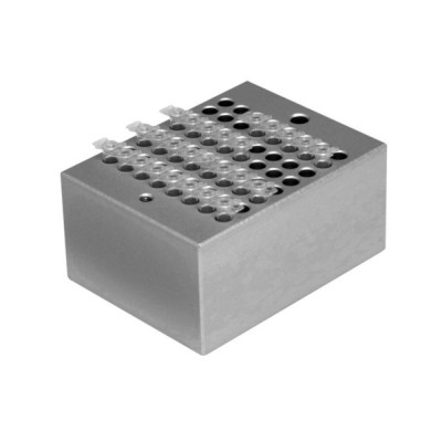 Block for 0.2 ml tube, 64 wells or for 0.2 ml PCR strip tubes for 8 wells x 8 