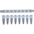 Probówki FastGene® do PCR 0,2 ml, w paskach po 8 szt. + wieczka płaskie w paskach po 8 szt. FG-016FC_8well-PCR-Tube-Strips-0.2mlFlat-Cap-Strips-120.jpg