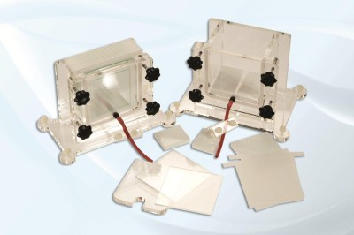 6 gel caster for 8 x 10cm or 10 x 10cm gels. 