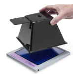 GEL DOC HOOD with safeVIEW-MINI2 Blue transilluminator