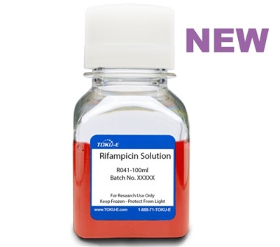 Rifampicin Solution (10mg/mL in water) sterile filtered 