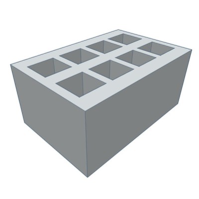 microBLOCK Block for 8 x 12.5 x 12.5ml Cuvettes 