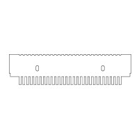 Comb 28 sample, 1mm thick