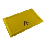Yellow Radiation Spill Trays