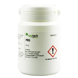 Phosphate Buffered Saline (PBS) 10X. pH 7.4 (powder) 