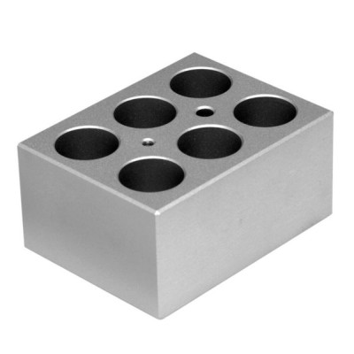 Block well size 25 mm, 6 wells 