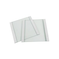 20 x 20cm Plain Glass Plates with 1mm Bonded Spacers ( Pack of 2)