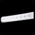 Probówki FastGene® do PCR 0,1 ml, w paskach po 8 szt. BIAŁE + wieczka płaskie w paskach przeźroczyste po 8 szt. 