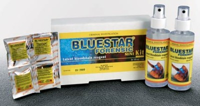 BLUESTAR® FORENSIC - mini zestaw do wykrywania krwi (roztwór) 