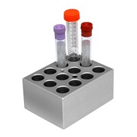 Block for 15 ml centrifuge tube, 12 wells